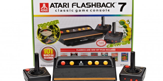 Atari console with box